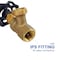 Everflow FIP Inletx3/4" MHT Outlet Boiler Drain Valve with Stuffing Box, Brass 3/4" 4634F-NL - alternate 3